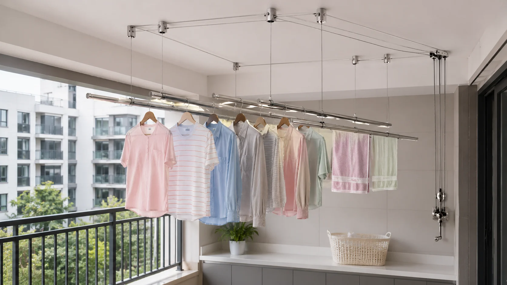 Wall Mounted Cloth Hangers